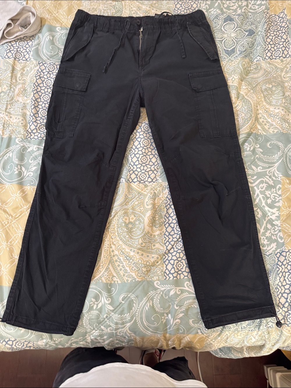 H&M REGULAR-FIT,CARGO PANTS, USED, size Medium, 3 colors